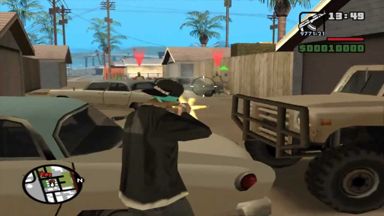 GTA San Andreas - DYOM-миссия № 18 - Действие/реакция