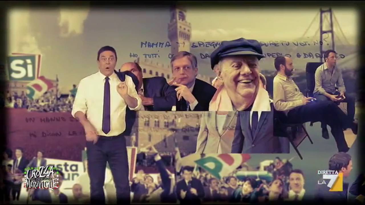 Crozza-Renzi in 7 YEARS