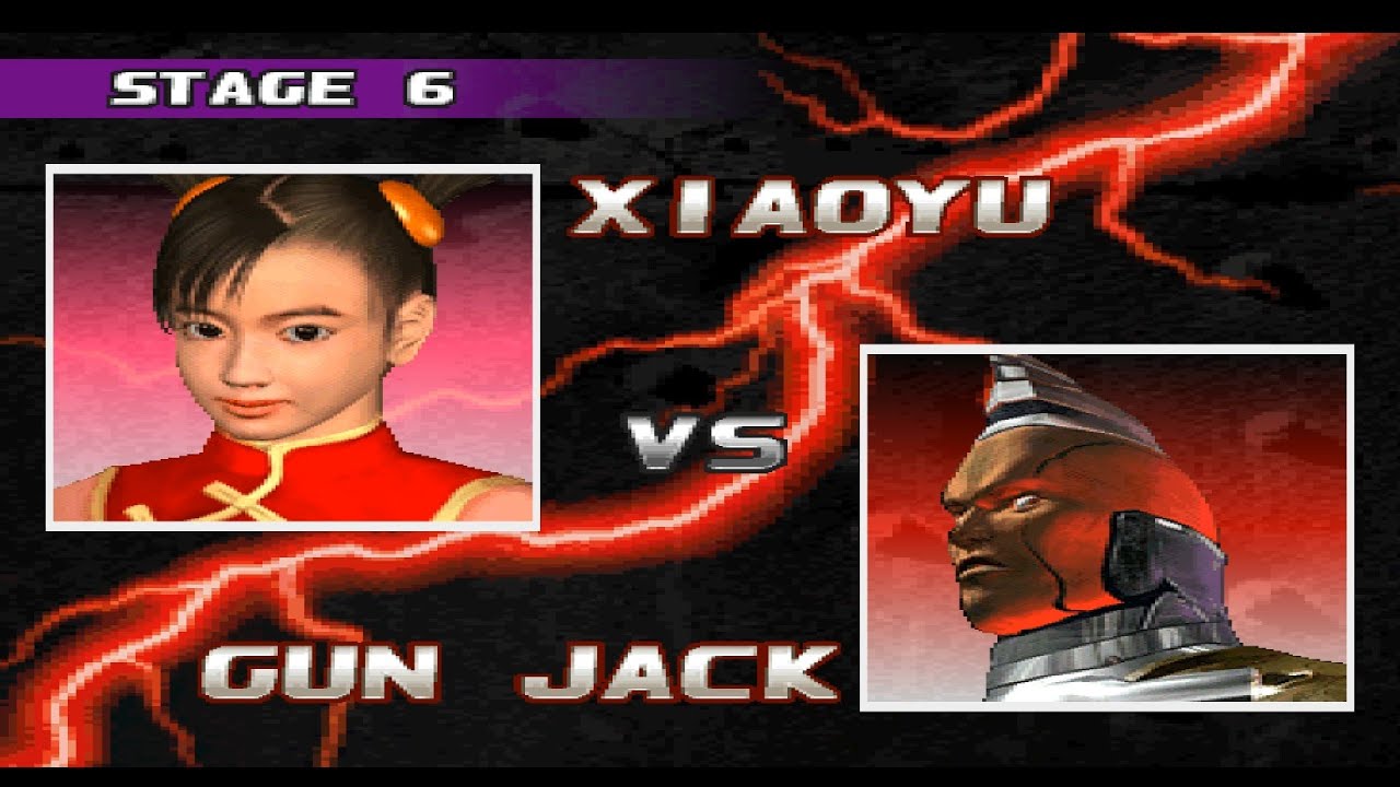 Tekken 3 [DUCKSTATION]: Ling Xiaoyu - 5th Arcade playthrough - 3P outfit (School uniform)