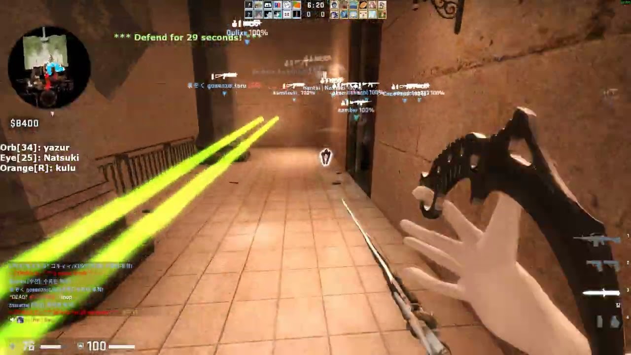 [CS:GO legacy] 카스:글옵 레거시 좀비탈출 ze_sunlight_p2 챕터1
