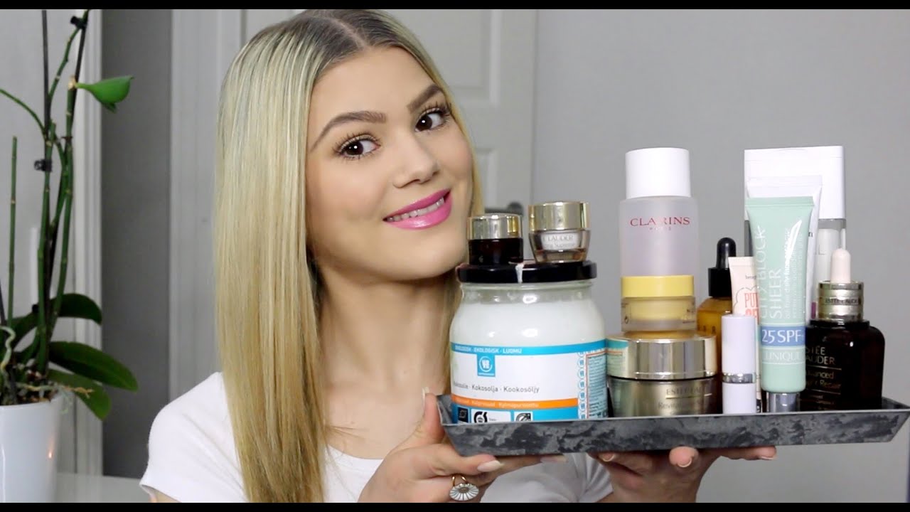 My Morning & Evening Skincare Routine 2015