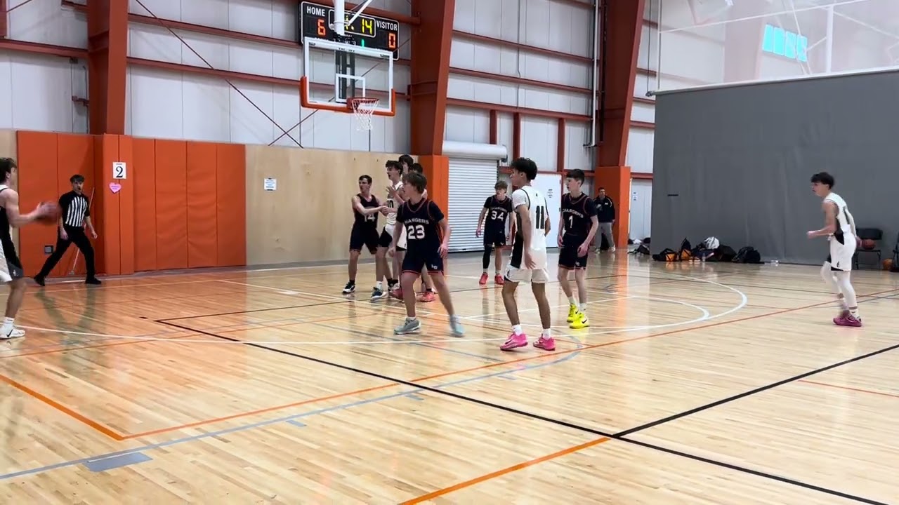 State Tournament: Knights vs Chargers (game 3, 1st qtr)