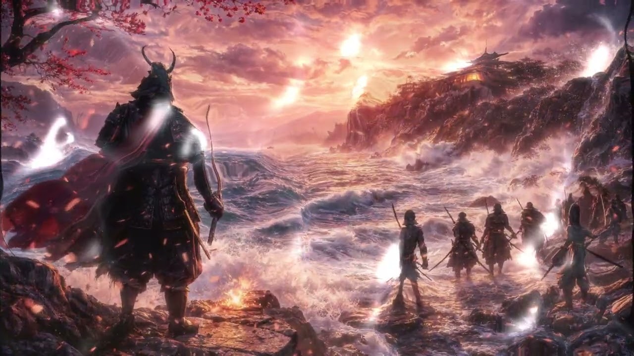 Sea Murmurs Beneath the Crimson Sky / Deep House