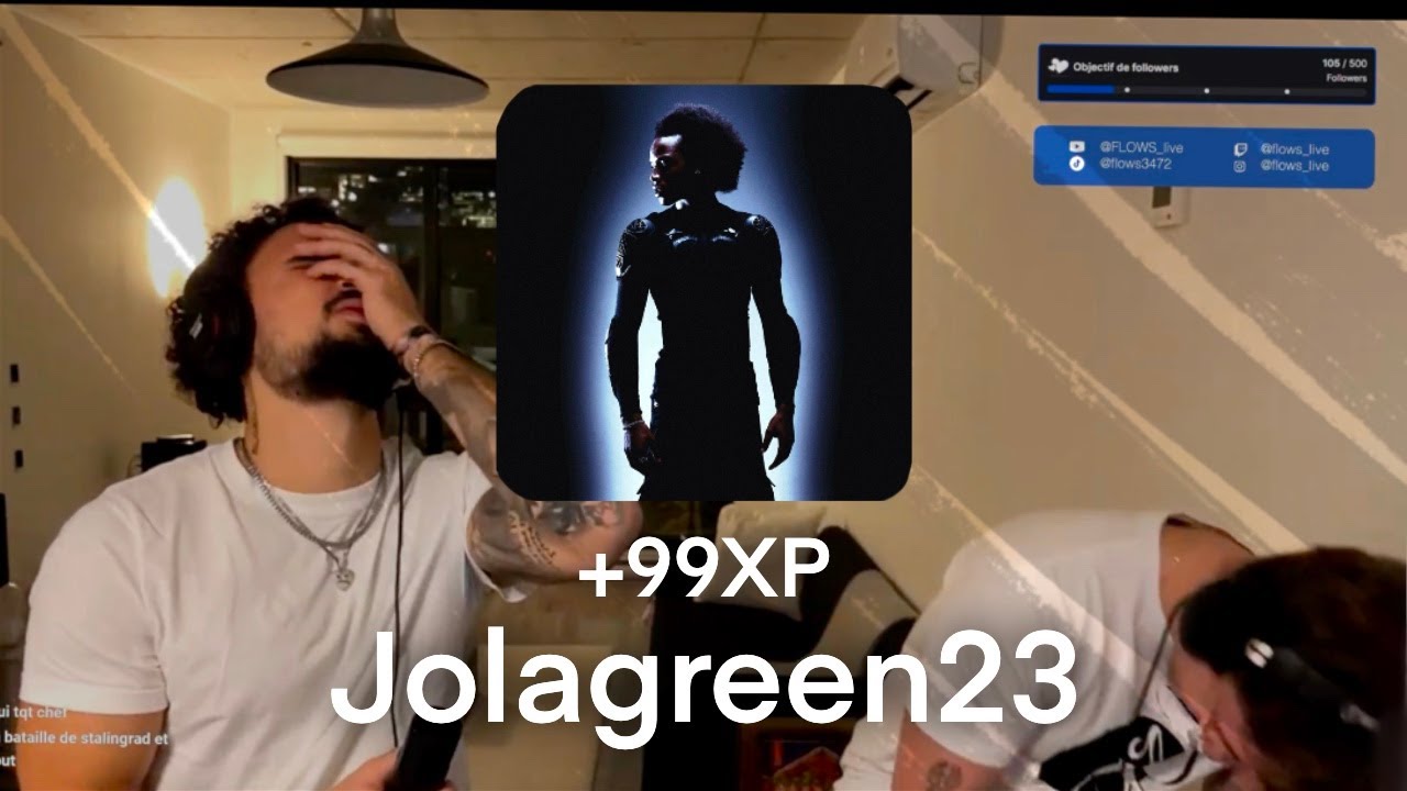 Première écoute de +99XP de Jolagreen23 (LE ROOKIE DE L'ANNEE)(rediffusion)