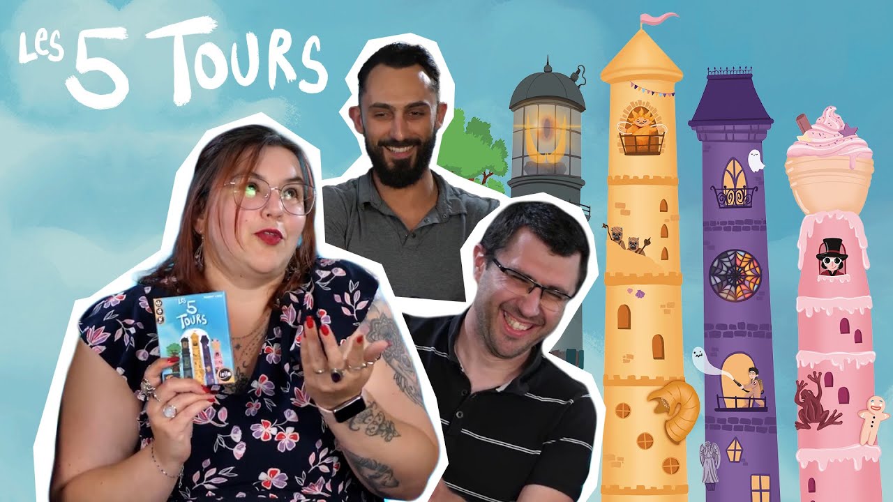 LES 5 TOURS - Démonstration par des architectes en herbe ! 🏗️