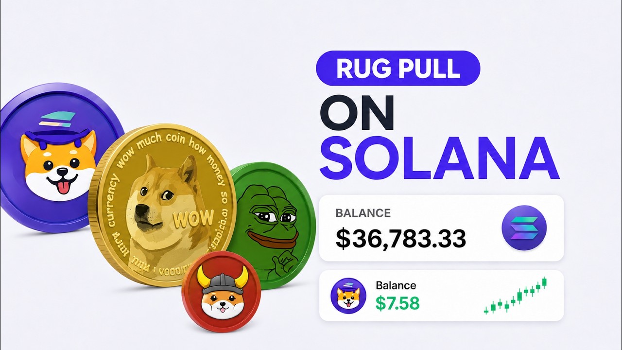 Rug Pull on Solana : Launch Meme Coin Notes: Rug Pull Laps
