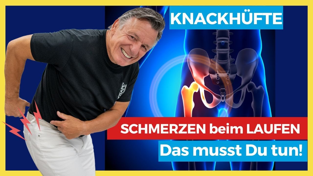 H&uuml;fte knackst beim Laufen? 😣 Ursache & einfache &Uuml;bung vom Reha-Experte #H&uuml;fte #pain