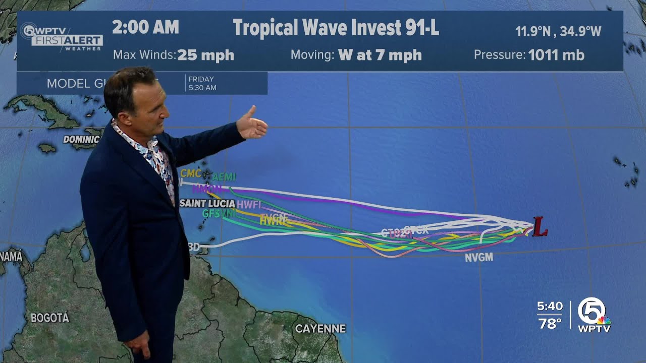 Tropics update Sept. 5, 2025