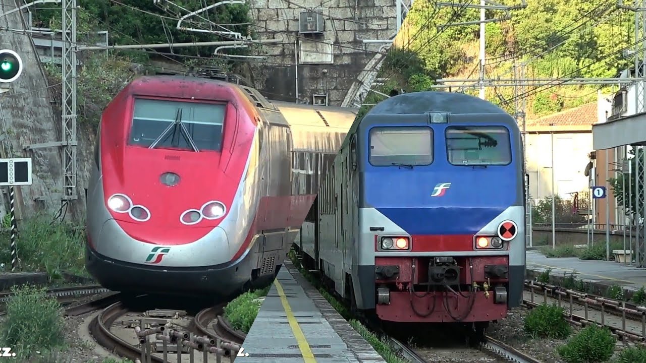 Transiti sulla Reggio Calabria -Salerno. Stazione di Scilla.