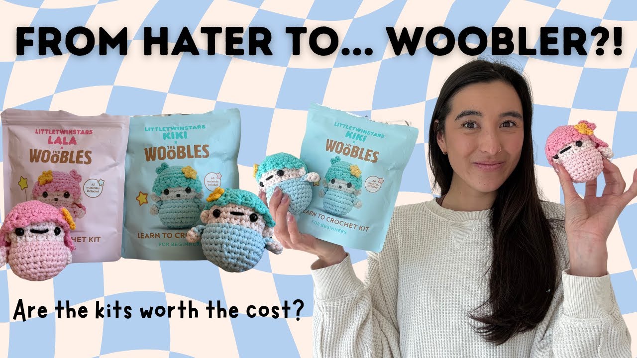 Действительно ли наборы Woobles стоят шумихи😬💸? Честный обзор + Вяжем вместе