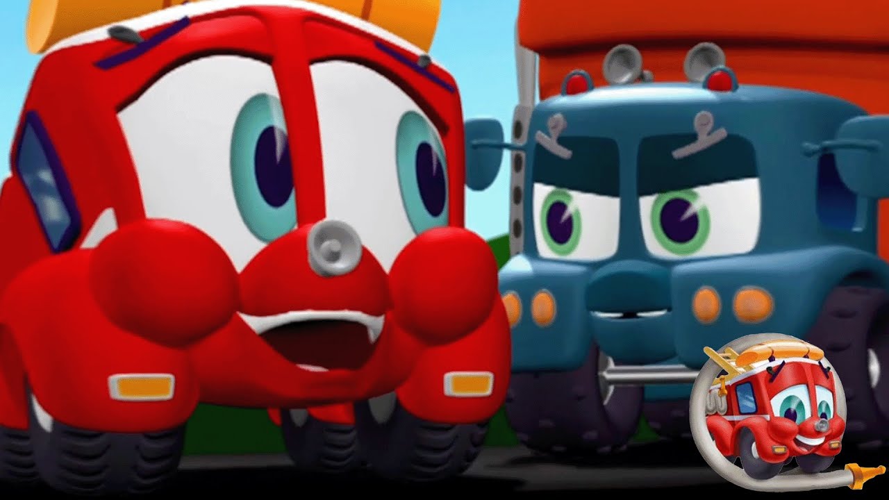 Finley Turns Down a Double Axel Dare | Kids Cartoon | Finely The Fire Engine