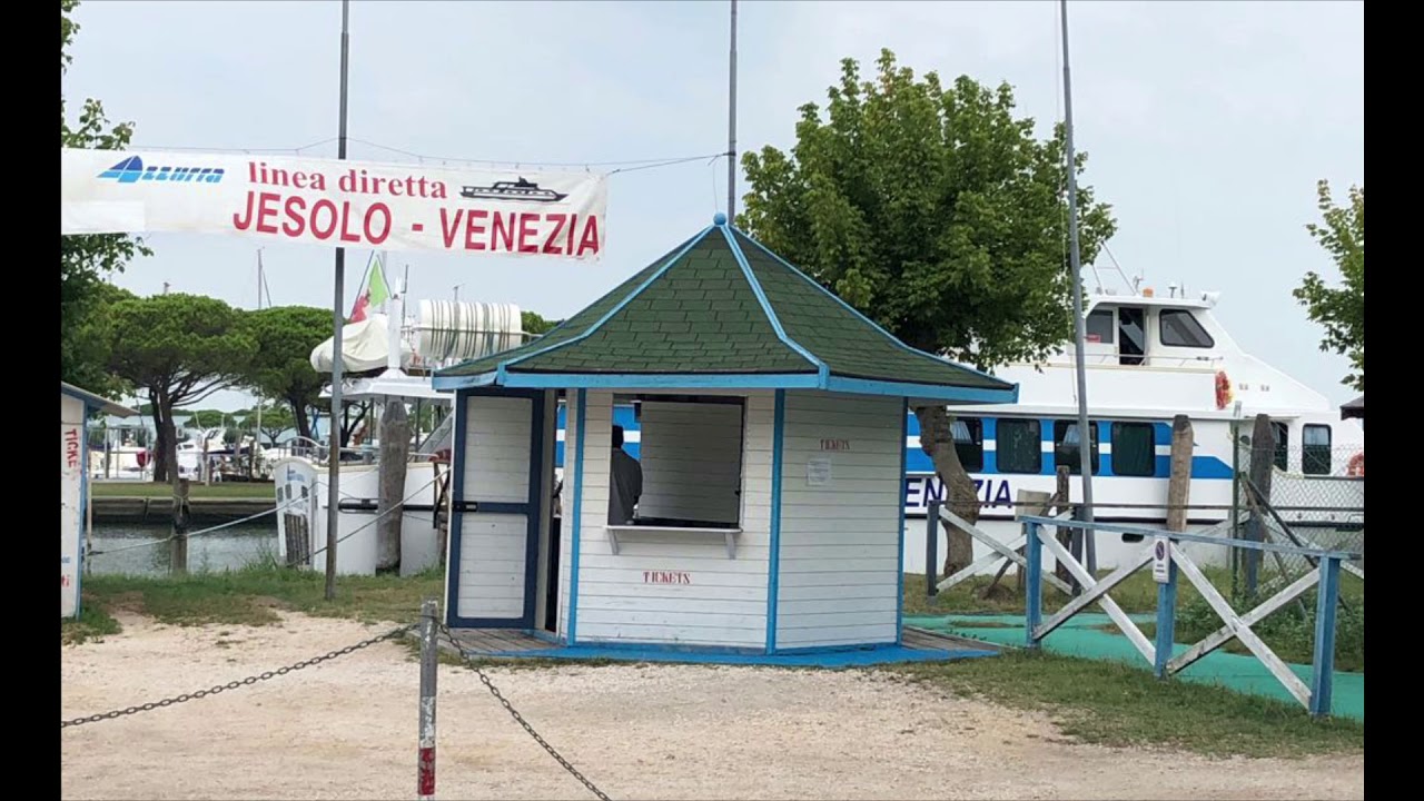 Jesolo nach Venedig mit dem Schiff