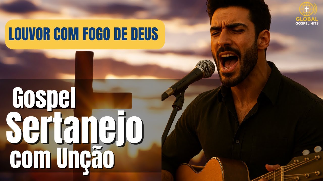 A Voz Que Veio do Deserto 🙏 | Louvor Sertanejo com Poder e Presença de Deus