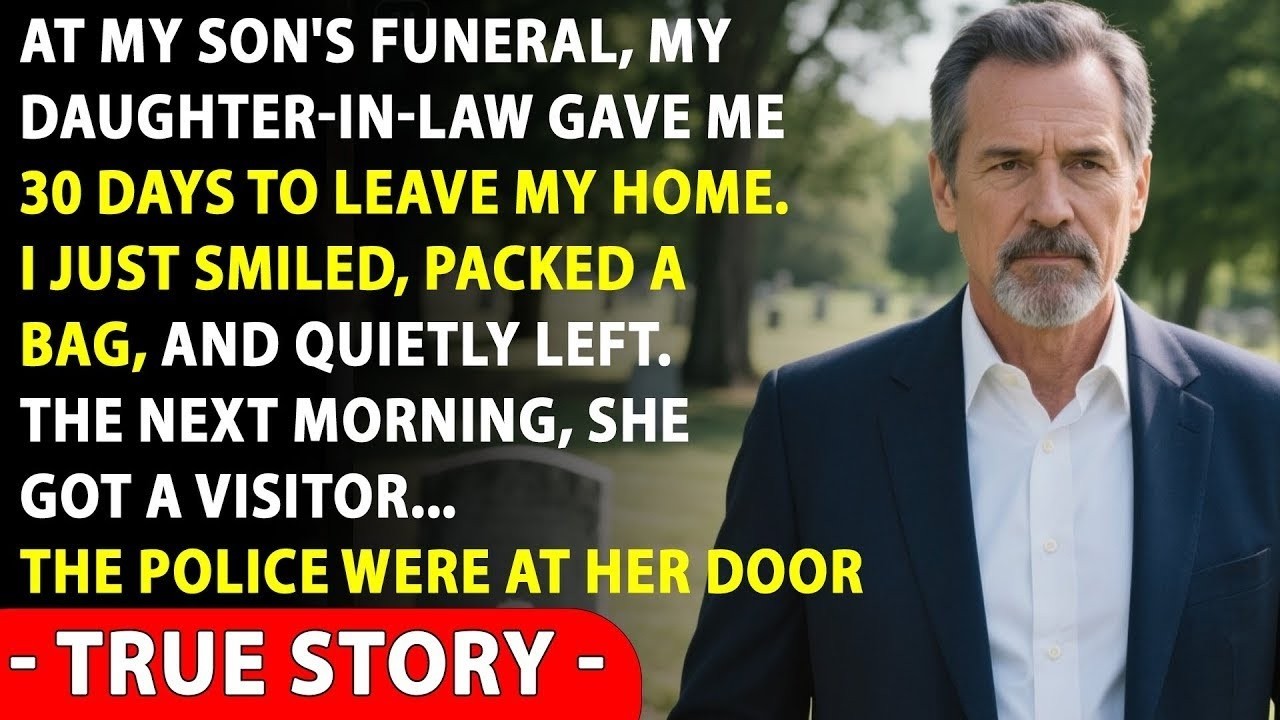 At My Son's Funeral, My Daughter-in-law Said 'Stop Crying, Pack Your Bags and Get Out Now' — So I...