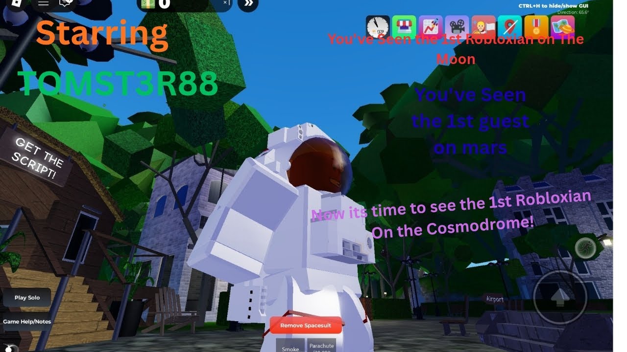 The 1st Robloxian On The Cosmodrome!