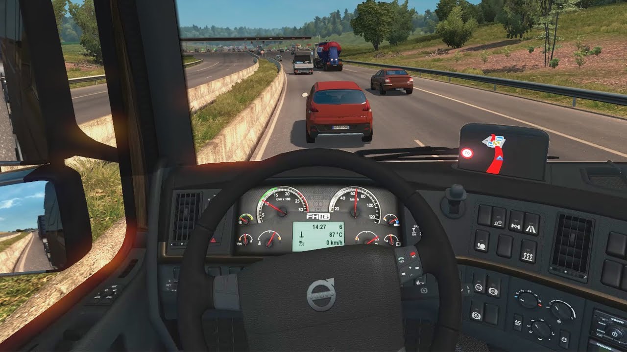 Euro Truck Simulator 2 - Volvo FH16 Open Pipe | Lille to Strasbourg