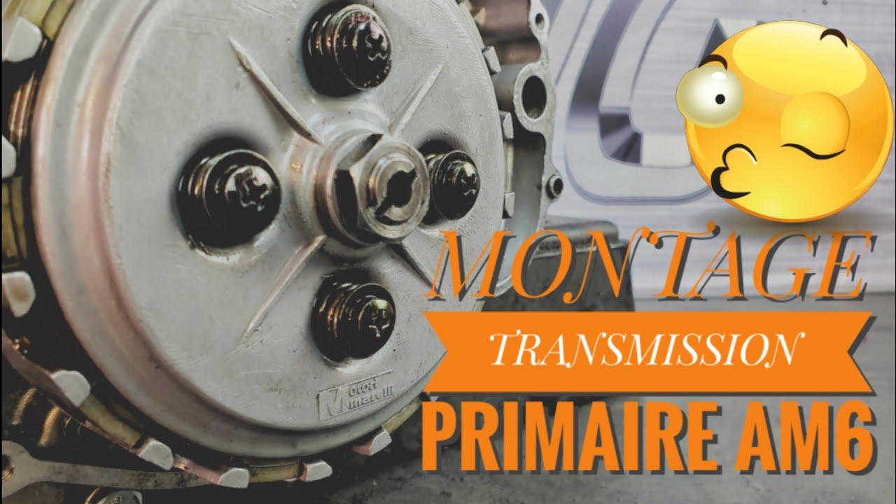 MONTAGE TRANSMISSION PRIMAIRE AM6