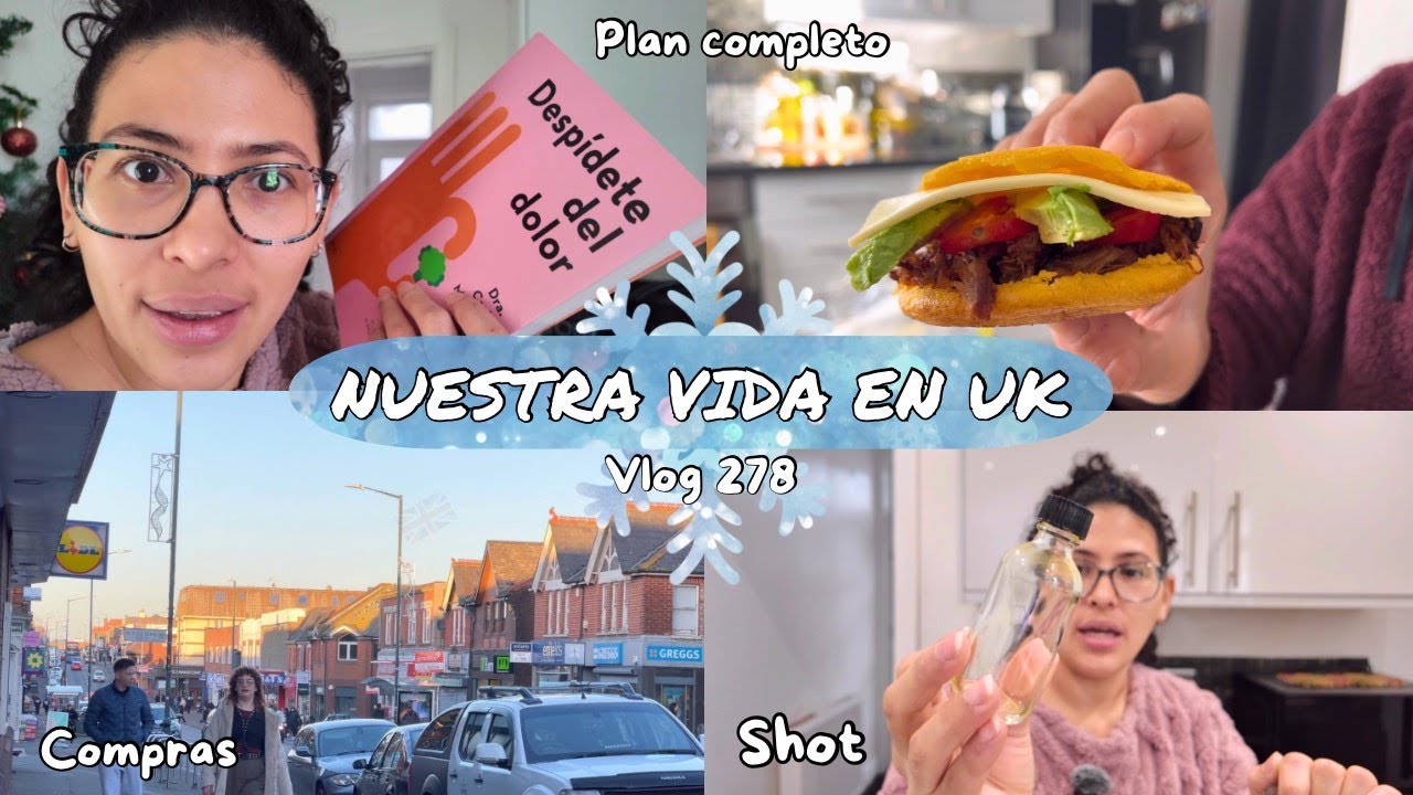 Latina en Inglaterra 🇬🇧🇻🇪: Vlog de invierno ❄️ | días tranquilos y plan antiinflamatorio 🫶