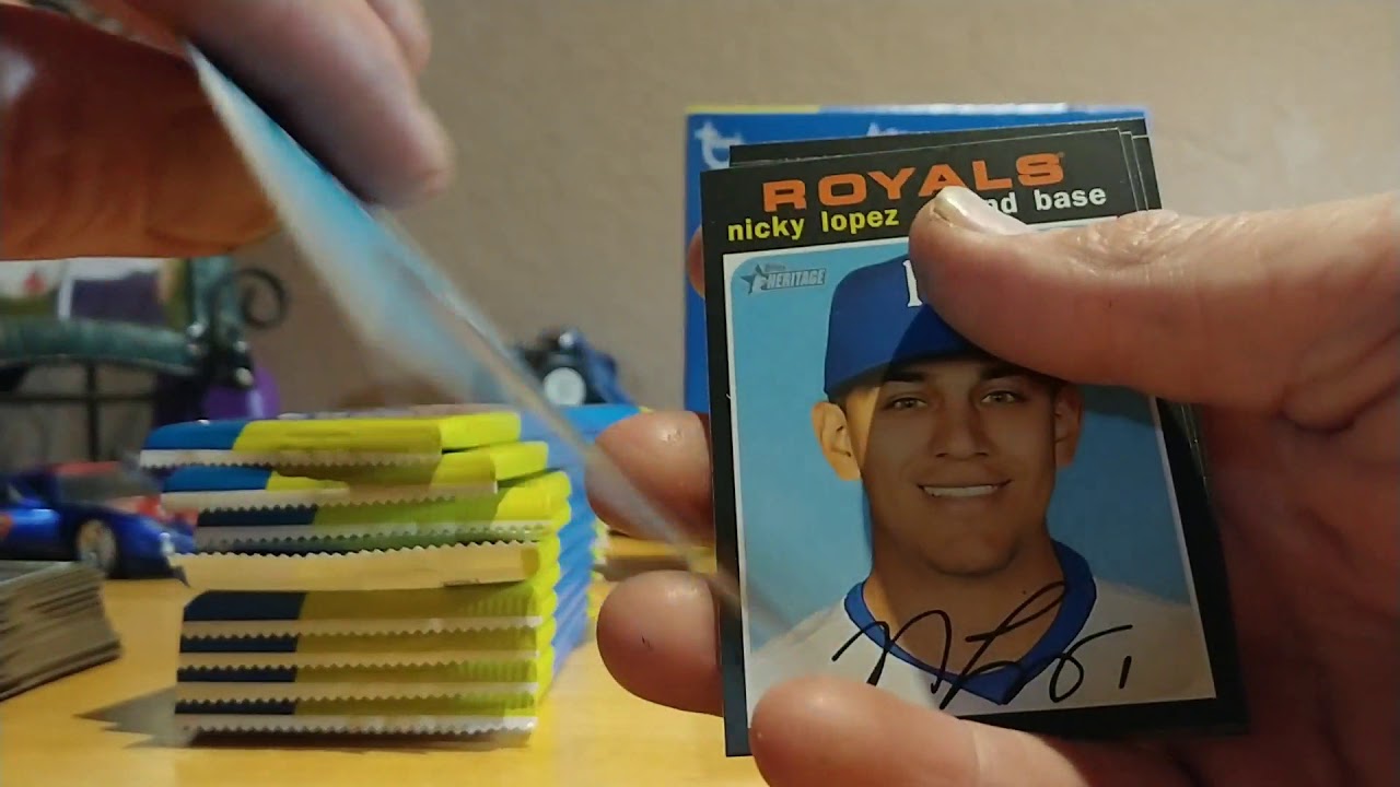 2020 Topps Heritage Mega Box Wal-Mart Part 1