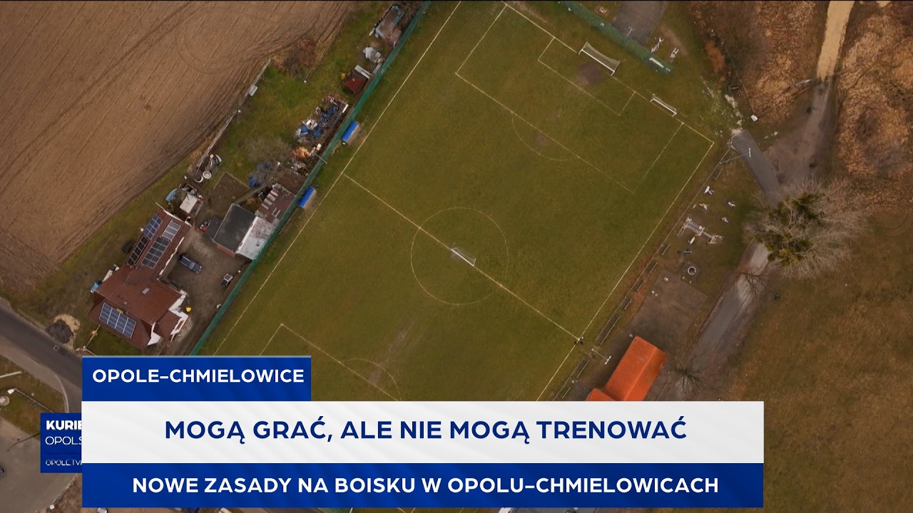 Mogą grać, ale nie mogą trenować. Nowe zasady na boisku w Opolu-Chmielowicach