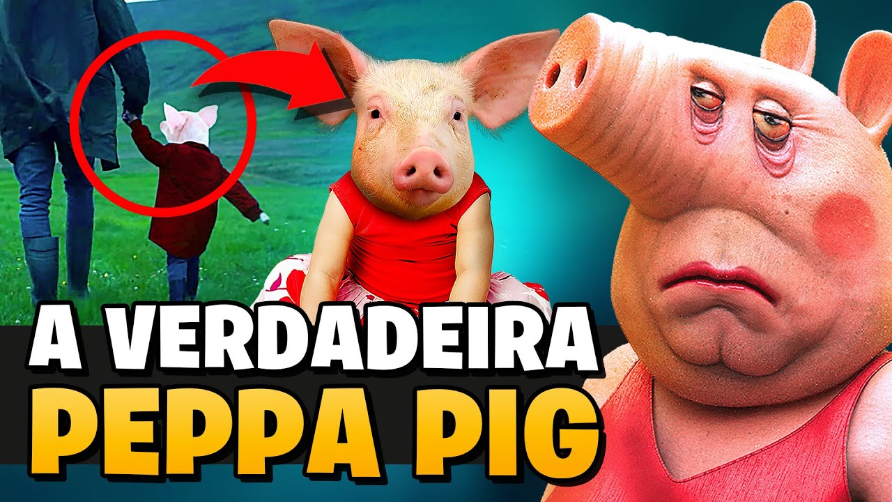 4 TEORIAS BIZARRAS DOS DESENHOS ANIMADOS | PEPPA PIG HUMANA E QUEM É O PAI DO ASH?