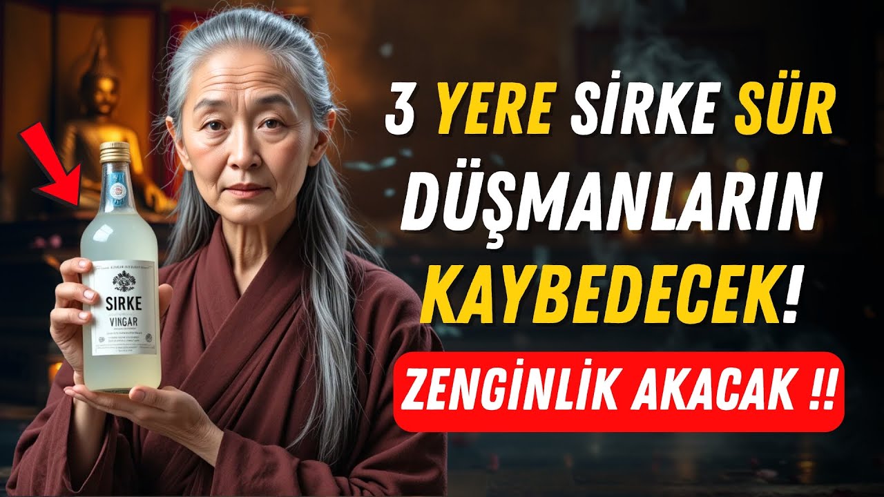 EVDE 3 Yere Sirke Sürdüğünde ZENGİNLİK AKMAYA BAŞLAR -  Budist Bilgeliği
