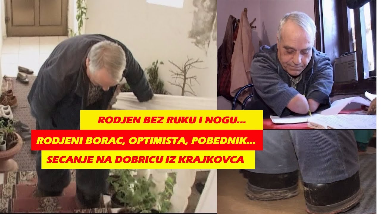 ROĐEN BEZ RUKU I NOGU... ROĐENI BORAC I OPTIMISTA...