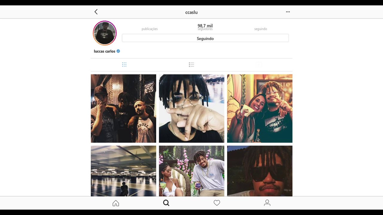 LUCCAS CARLOS FALANDO SOBRE SEU VIDEOCLIPE COM O BK   INSTA CCASLU