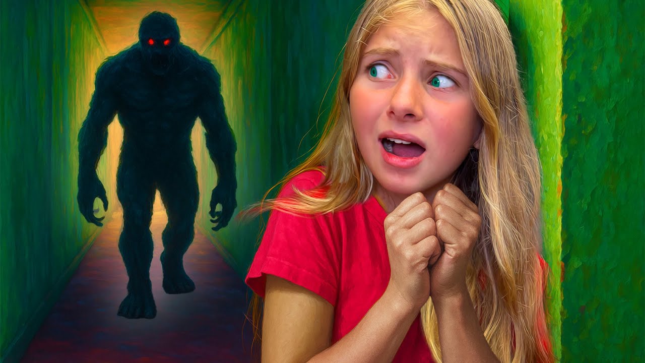 👺 O CREATURĂ necunoscută a intrat în CASA noastră 🏡 Filmul