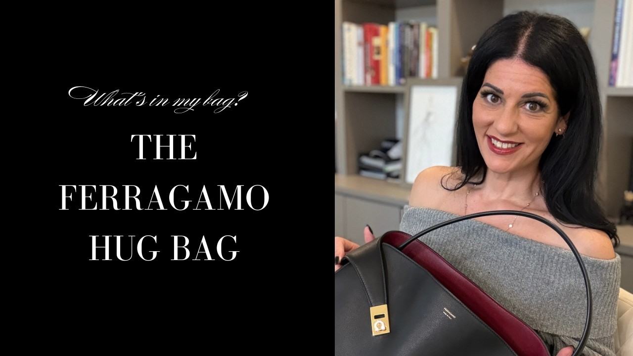 What's In My Bag? A Review of the Ferragamo Hug Bag