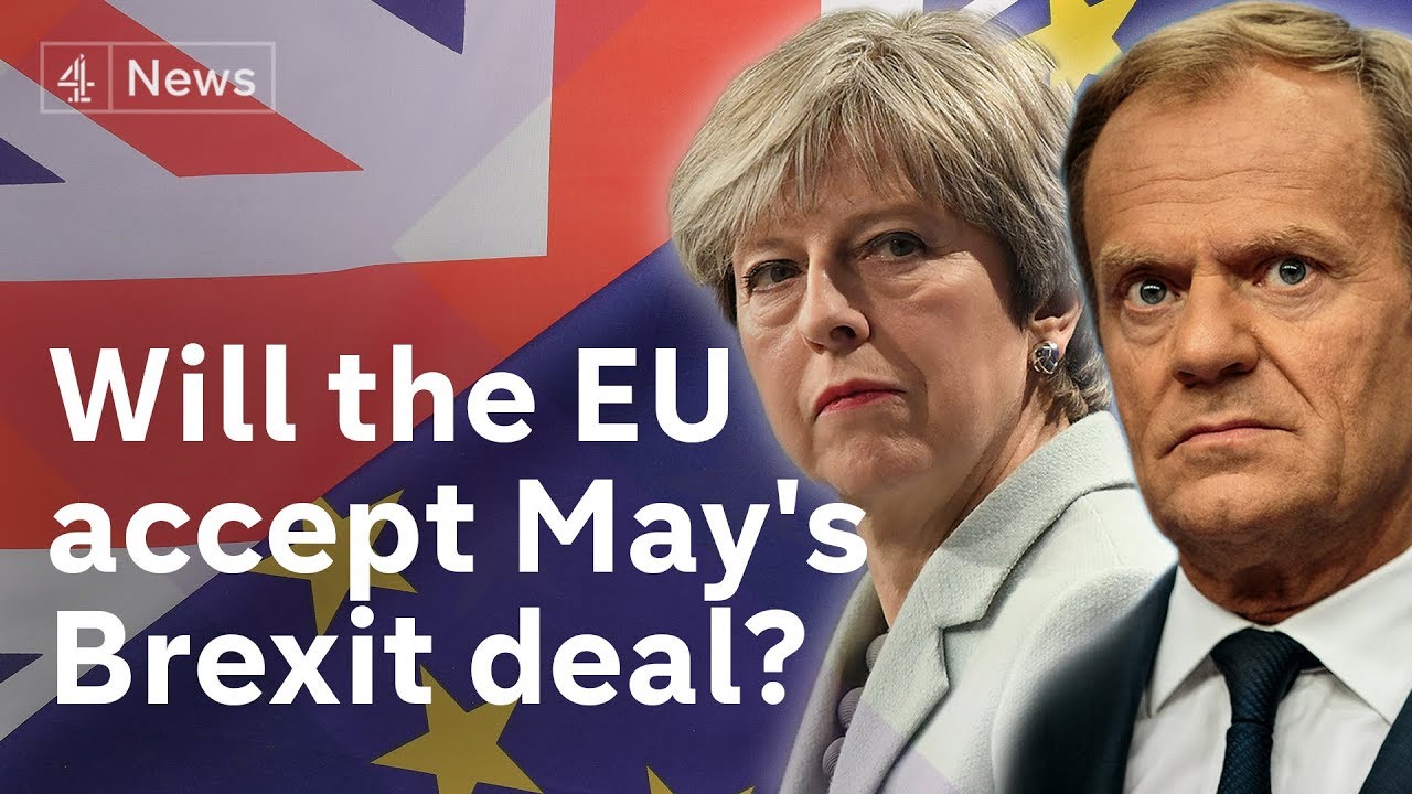 EU leaders react to May&rsquo;s Brexit deal