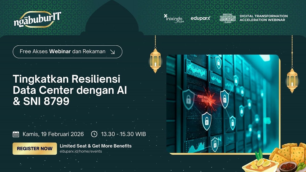 #Webinar Tingkatkan Resiliensi Data Center dengan AI & SNI 8799