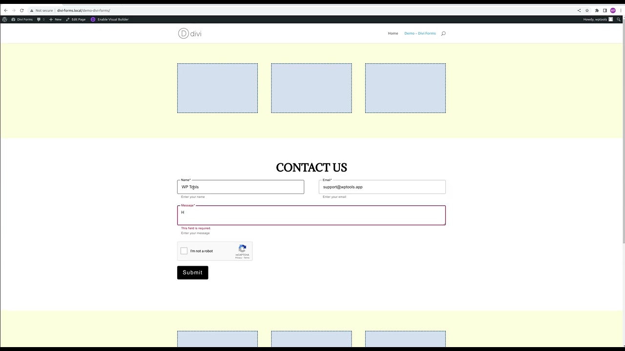 Setup Email Notification For Divi Contact Form