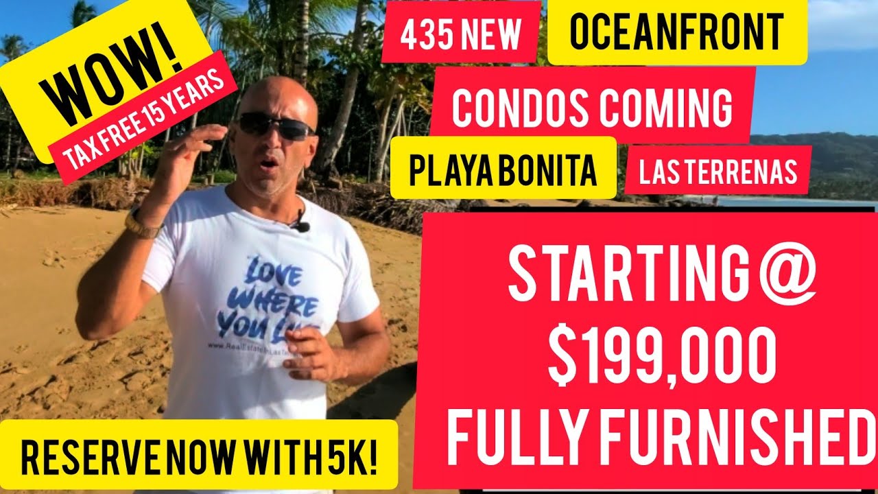 The Reef Las Terrenas | 435 Oceanfront Condo Just Announced | Dominican Republic 🇩🇴 | Rsvp Asap