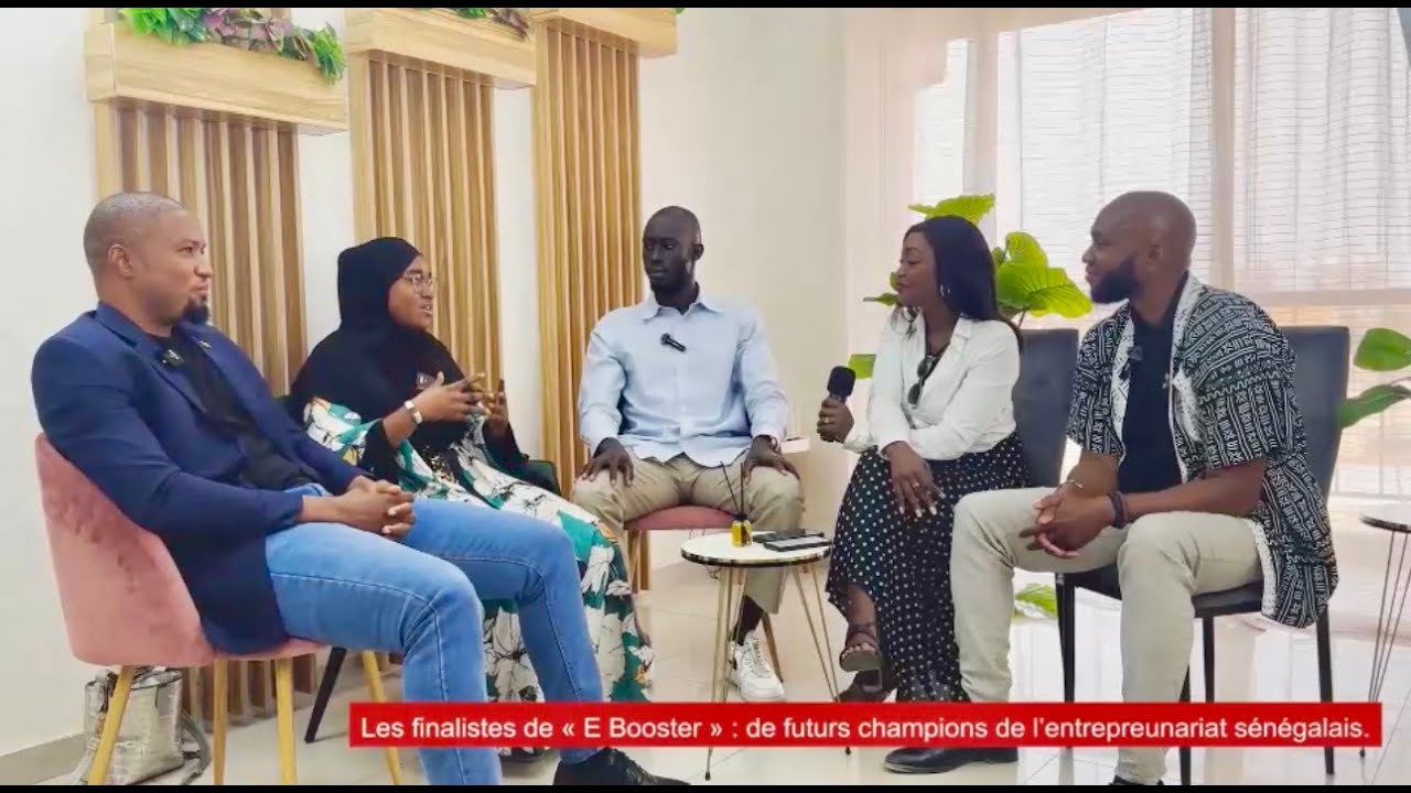 LA PLATEFORME E.P8 : Les finalistes de E Booster,  futurs champions de l’entrepreneuriat sénégalais.