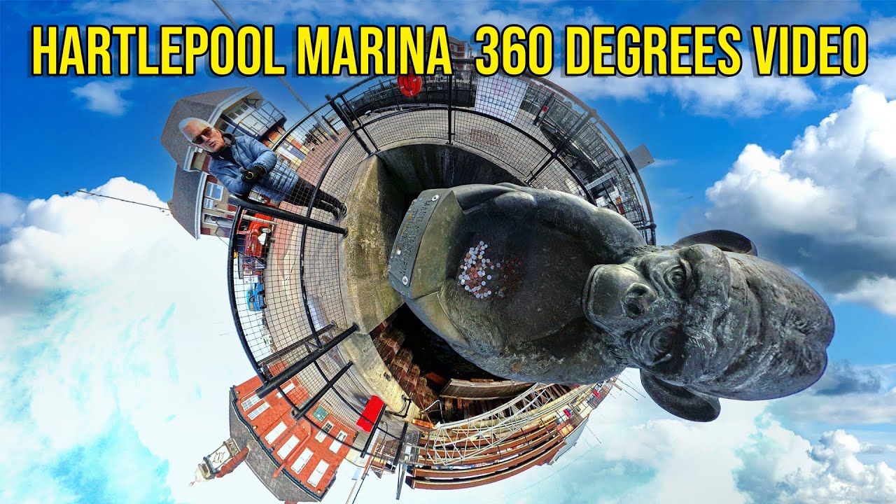 Hartlepool Marina Interactive 360 ​​Video 2025