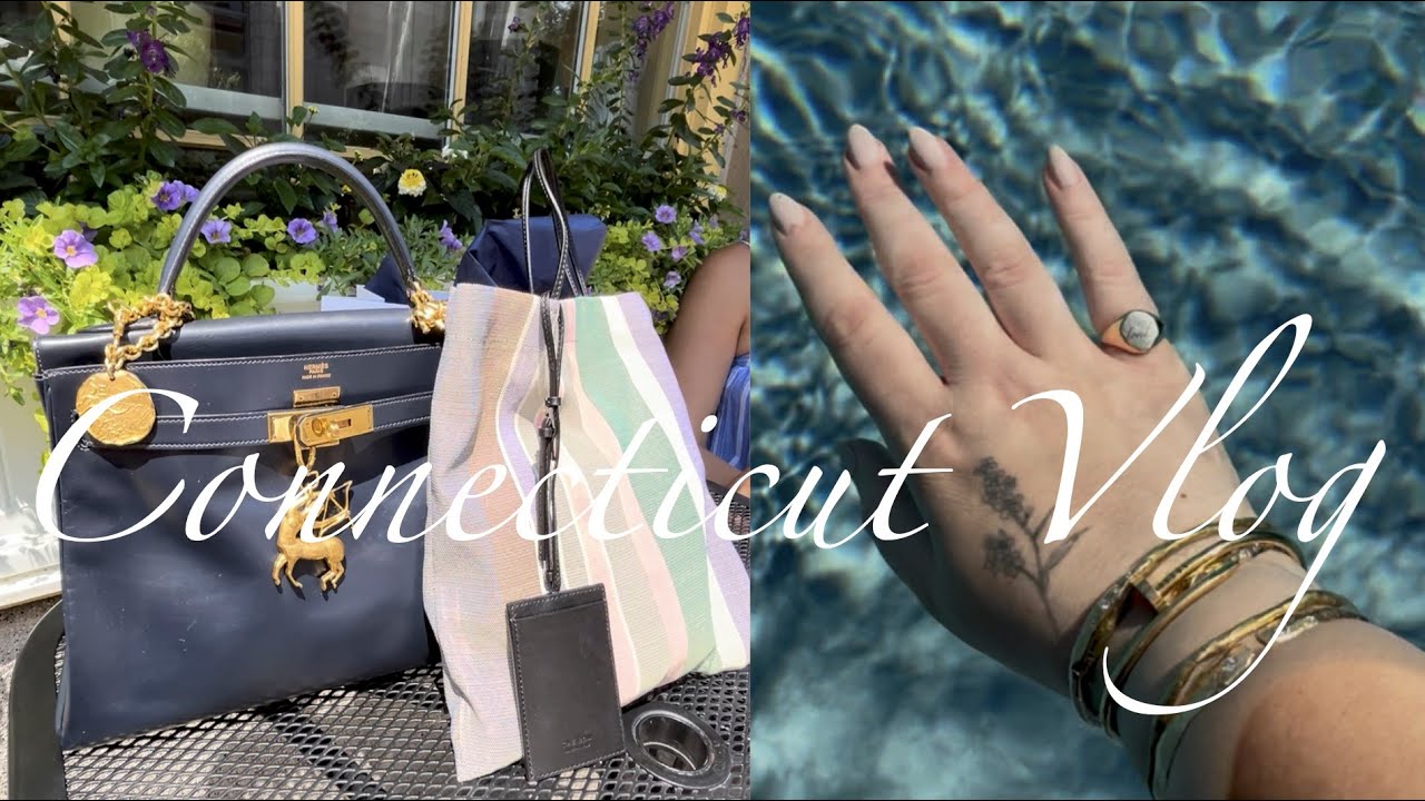 CONNECTICUT VLOG 👙🎾 PLUS A Special COLLECTION of THE ROW | Lela Sophia