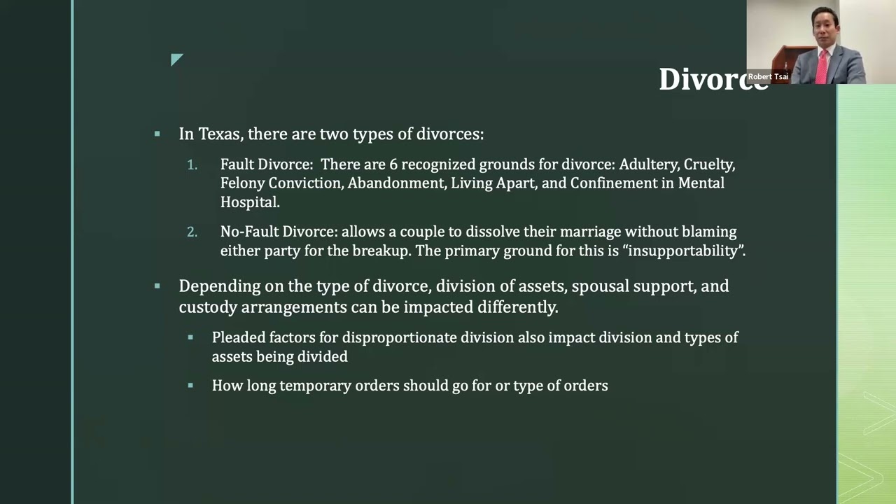 Family Law Basics for Non-Family Lawyer