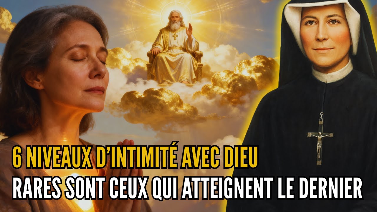 Sainte Faustine révèle : 6 niveaux d’intimité avec Dieu — et pourquoi peu atteignent le dernier.