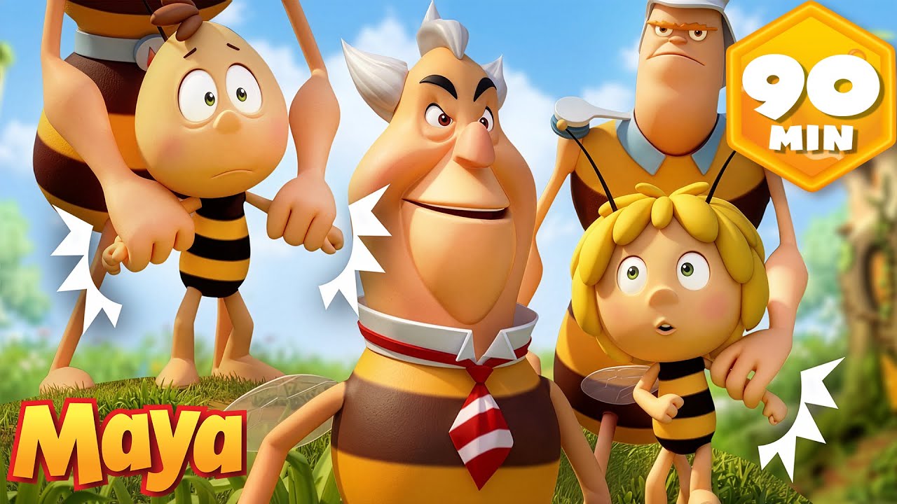 Beeswax Wants to Rule the Hive ✋ 🐝 Maya The Bee | Cartoon and video for Kids