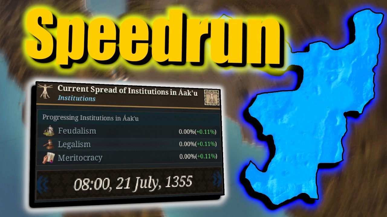 Pueblo SPEEDRUNNING Institutions makes them the STRONGEST Natives in EU5.