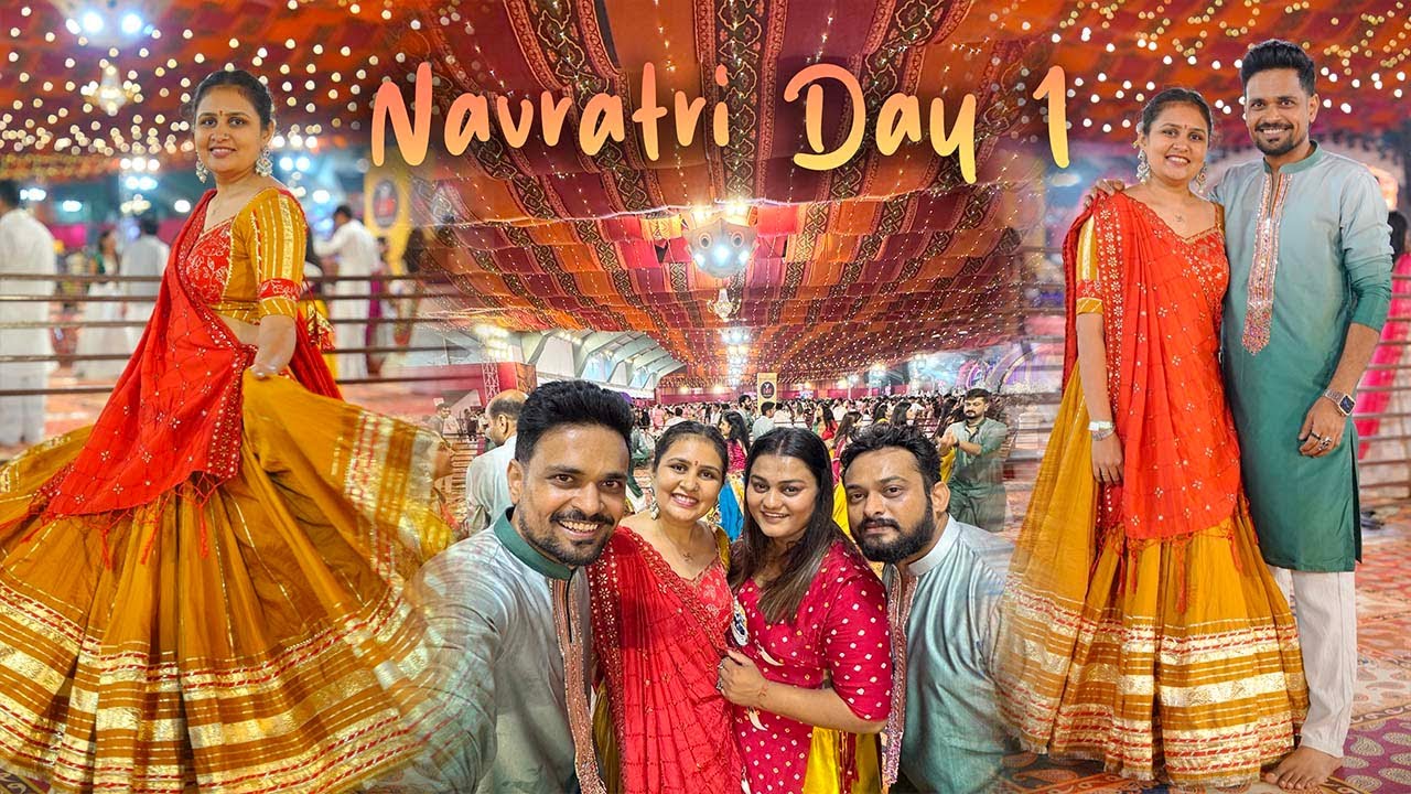 Surat ki sabse best Navratri Day 1 Garba partner ke saath !