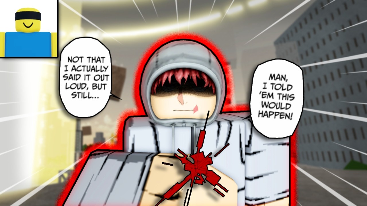 Играю за Модуло Юдзи в игре Jujutsu Shenanigans.