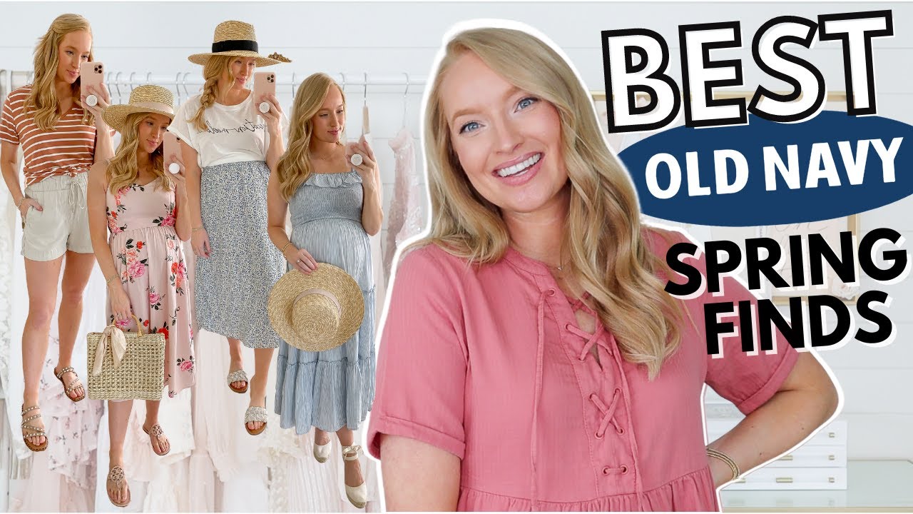 BEST New Arrivals from Old Navy on Sale | Easter Dresses & Spring Outfit Ideas 2021
