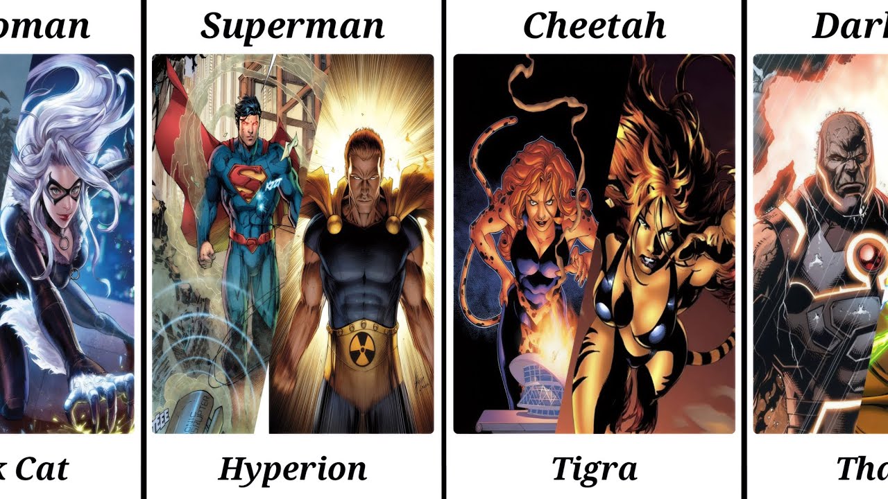 Who copied who first in comics? (DC vs Marvel with dates)
