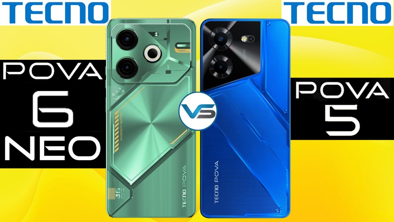 Tecno Pova 6 Neo VS Tecno Pova 5 | Tecno Pova 5 VS Tecno Pova 6 Neo | Tecno Pova 6 Series