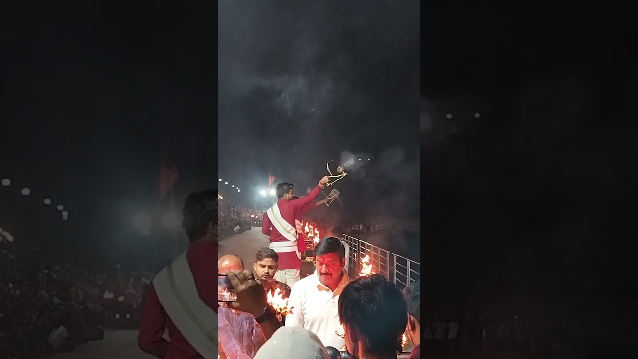 ganga arti in rishikesh...#highlights #bhakti #viralvideo #viralshorts
