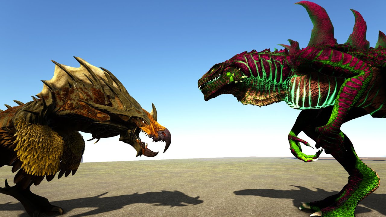 Godzillark vs Dodo Reaper