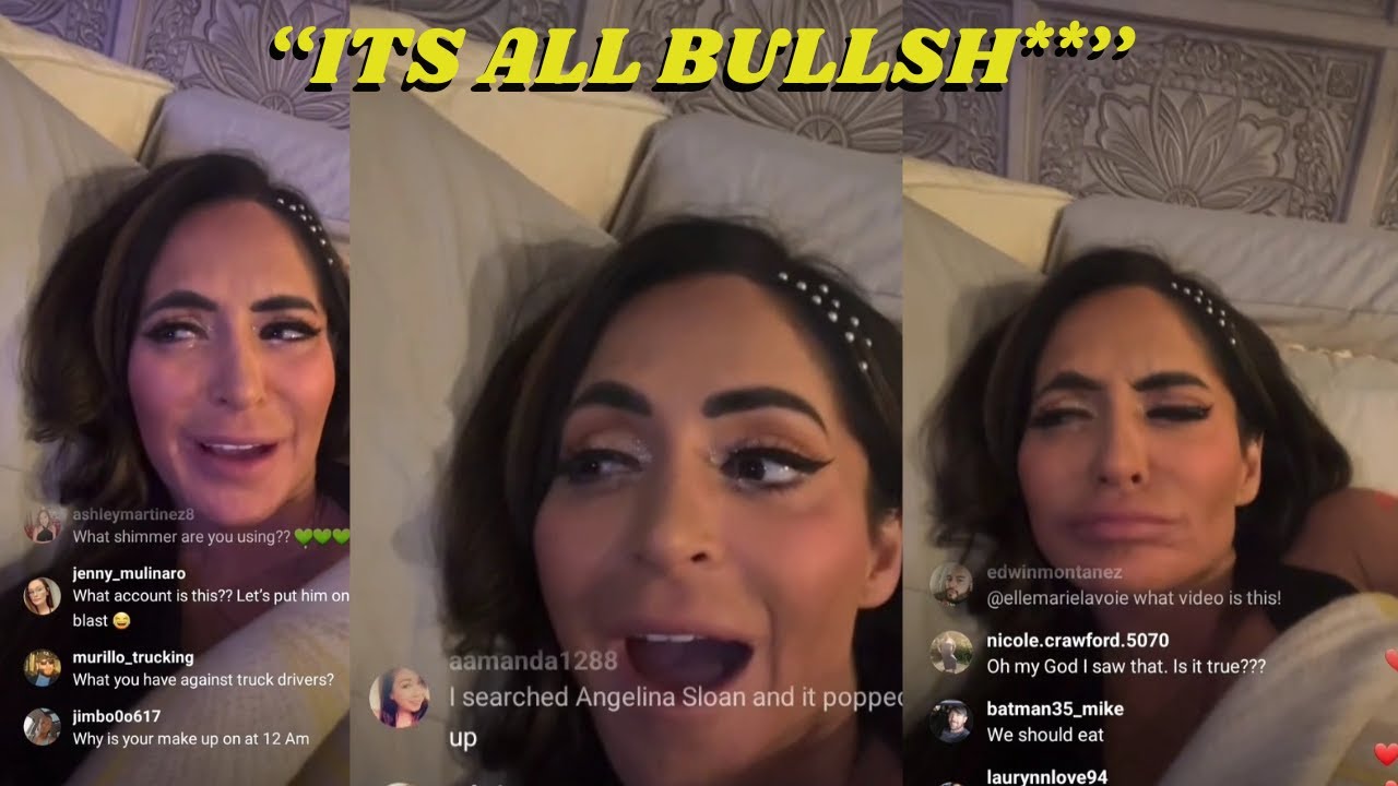 Angelina Pivarnick Reacts To Youtuber @SLOANHOOKS Video About Her