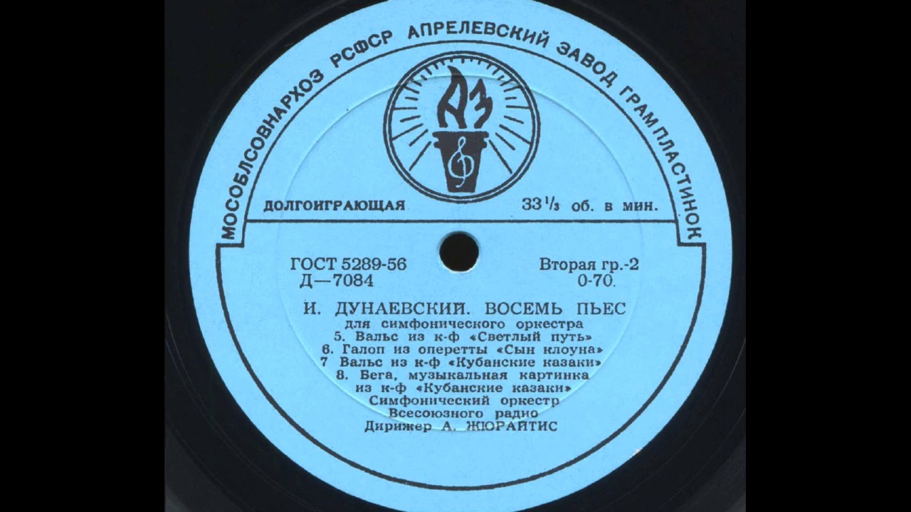Симф. оркестр – Вальс из к-ф  